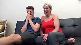 Killer MILF with Big Boobs Gets Fucked by Teen
