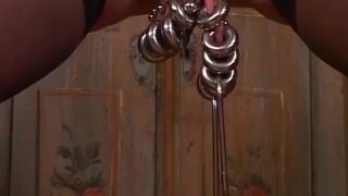 extreme mature slit stretching