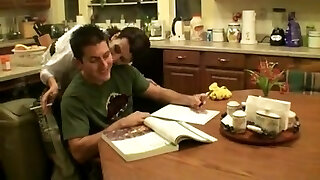 Mature tattoo smoking big funbags