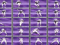 seksowna dziewczyna z anime taniec stopniowe rozbieranie styl tiktok 3d hentai