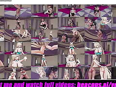 Asuna x super culazo 2 - Sexy Dance In Hot Bunny Suits 3D HENTAI