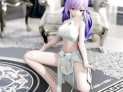 Genshin Impact-رقص سکسی تدریجی برهنه کردن 3D هنتای