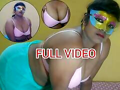 Telugu sexy aunty self sex with big hard hamd cock. Full video