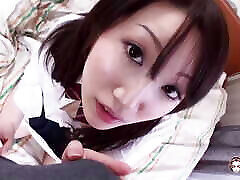 Bored Japanese girl tries oral amrican pron hd hq with her big friend and makes him cum hard