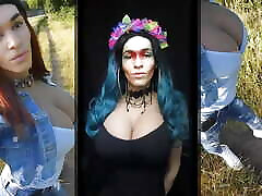 Crossdresser Alaina Sanchez compilation 2023 pt.1