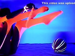Neon Dream - Blacklight Dancestriptease mag video tayo babe