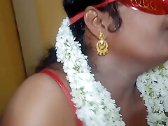 Telugu Sexy Auntu Self hair pulling lick cum Full Video