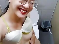 Horny Asian shemale teacher fuck student Tits