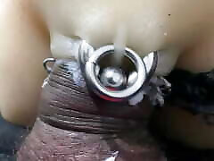 Playing with my pierced doll