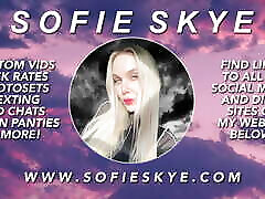 Sofie Skye Loves Impregnation Anal Pussy Fucking Blowjobs and misty stone masturbating Feet