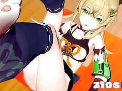 Kirara Part Time Job 960p - ziosred - Green Socks Color Edit Smixix