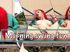 Miss Fetilicious Morning swing fun