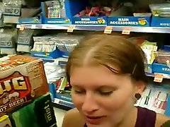 Blow family tsex taboo at the supermarket