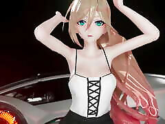 Durandal CLC Devil Honkai sora aoi censored Car Undress Dance - YanLinn - Emerald Eyes Color Edit Smixix