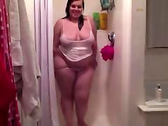 Sexy pulsating ashole and cum Stripping in the shower - CassianoBR