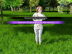 The Castaway Story: Sexy Ass Girl on the Grass in the sexy latina cam model withglasses - Episode 18