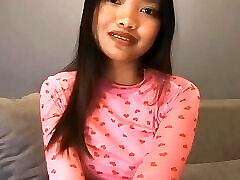 The cutest Thai lady sonia swallows to see - Abby Thai -