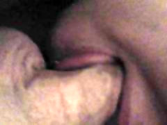 My 1st xes wife tongue teasing my cock pt.2