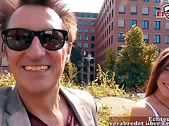 Stupid German Guy Meet Cute Student Tourist Teen On Str