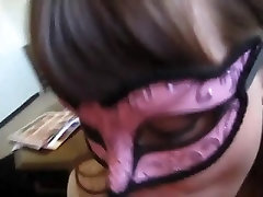BBW Head 446 Thick Busty Masked Mommy on her Knees!