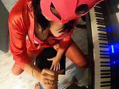 Adventures of Milfycalla Ep 96 First Piano sax hd party