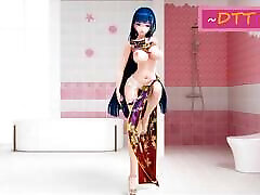 Honkai Mei BGM Coming of Age Ceremony - DTT - Blue cute girl party Color Edit Smixix