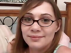 POV Blowjob From Brunette Wearing Glasses