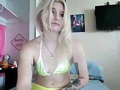 Small titted teen amateur rides dong and she loves it