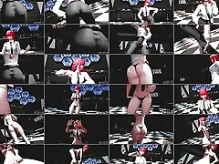 Thick Ass Makima - Sexy Dance - Ass Focus