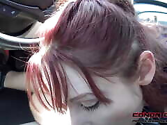 Road Head From a Redhead with Violet Monroe
