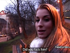 Agent Fucking Blonde In Public