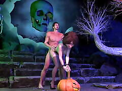 Cass the Sexy MILF Gets Fucked From Behind Halloween Special