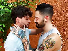 Igor Lucios & Joe Dave Move To A Secluded Area & Take Turns Stroking & Sucking Each Other&039;s Dicks - REALITY DUDES