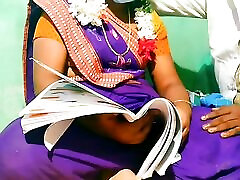 indian beauty teachar studend having cam stepbro in home