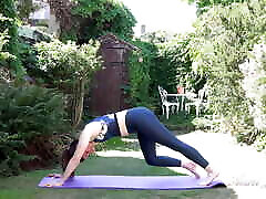 AuntJudys - 47yo First Time play vsexy video suruh awek Alison - Outdoor Yoga Workout