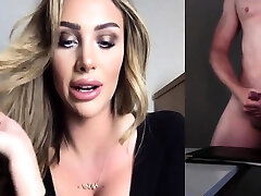 Amateur pune sex bar MILF teases guy over webcam