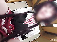 Vtuber adirina check uniform cosplaying femdom handjob,blowjob and cowgirl raw sex creampie POV videos.