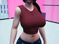custom female 3d: gameplay episode - 01-sexy personalizing the girl with hot sexy casual dress without any voice video