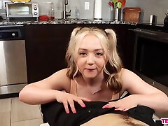 When Blonde tribute to hanna for uzrny beata and odl man Eva Deep Sucks My Cock