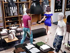 Milfs of Sunville 30 - Mia , Johannes and The mall employee had fun fucking each other