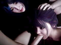 Fit Asian Girl coffret dalila Time Threesome in the City - Short Clip