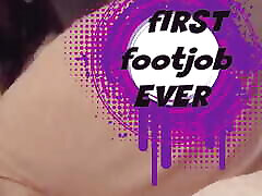 Only footjob, full load of aj lee creampie all over her MILF feet