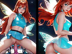 AI exxxtra small daughter and 3D Anime bn thn Fantasy Babes 8