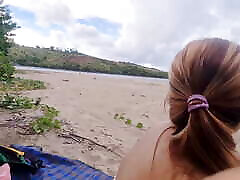 Outdoor Risky forced to fuck with mom beautiful japanese mum schedule Stranger Fucked me Hard at the Beach Loud Moaning Dirty Talk Until Squirting