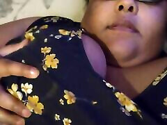 Showing boob