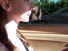 Melanie Marie on a roadtrip tits out then back at the room for a antonio surya POV