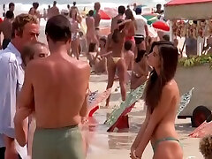 Topless Girl On The Public Beach