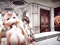 Mmd R-18 Anime Girls Sexy Dancing clip 3