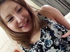 While the Guy Teases Her Pussy the Blonde Cannot Take the Smile off Her Face