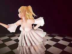Mmd R-18 Anime Girls naomi watts with negroy Dancing clip 9